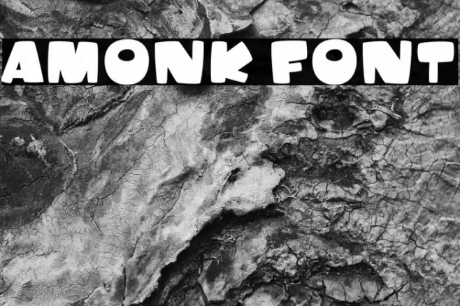 Amonk Font examples