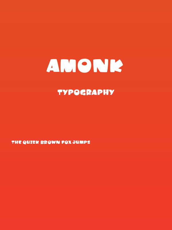 Amonk Poster