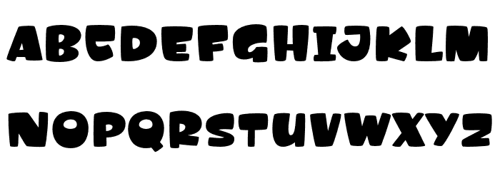 Amonk Font LOWERCASE