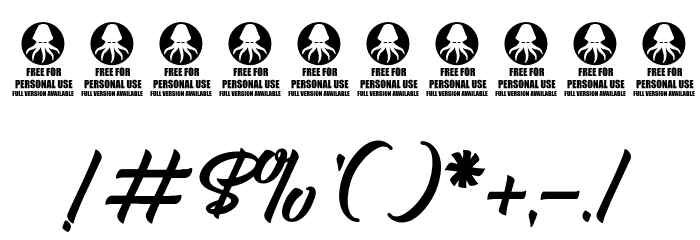 Amontilladios Font OTHER CHARS