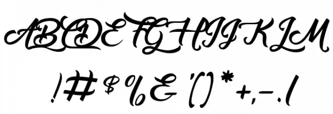 Amontillados Font OTHER CHARS