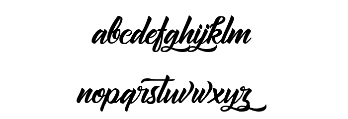 Amontillados Font LOWERCASE