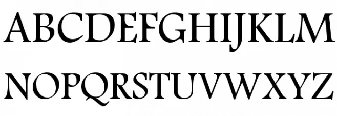 Amood IV Font Litere mari