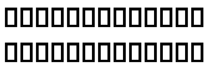 Amood VI Font LOWERCASE