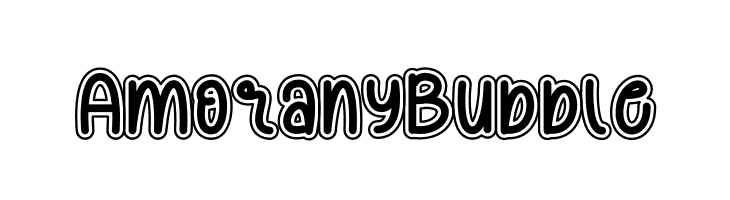 Amorany Bubble  Free Fonts Download