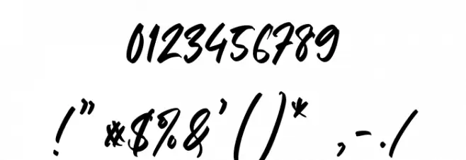 Amore Eiffel Font OTHER CHARS