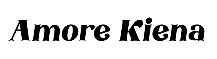 Amore Kiena  font caratteri gratis