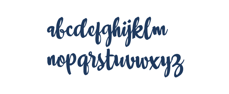 Amore Lettera Lowercase