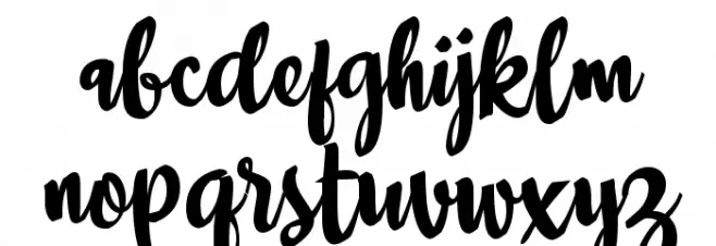 Amore Lettera Caratteri MINUSCOLO
