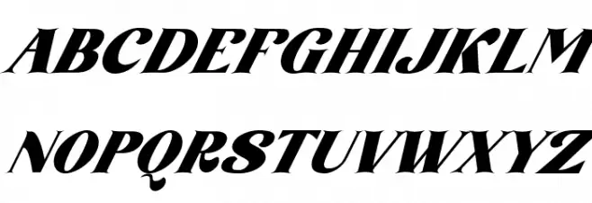 AmoreKiena-Italic Schriftart Groß