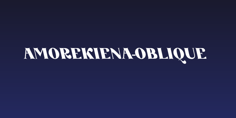 AmoreKiena-Oblique Social Header