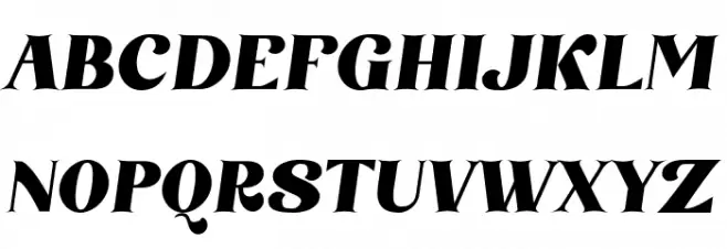 AmoreKiena Schriftart Groß