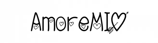 AmoreMIO  baixar fontes gratis