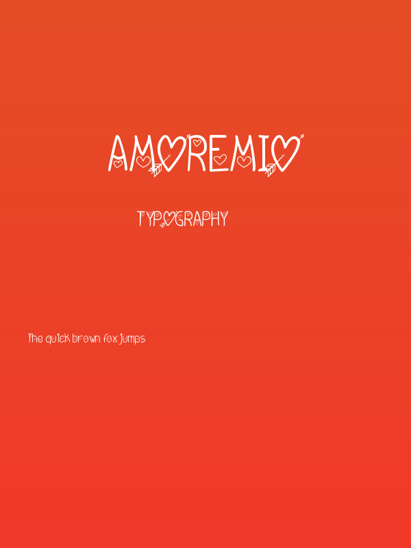 AmoreMIO Poster