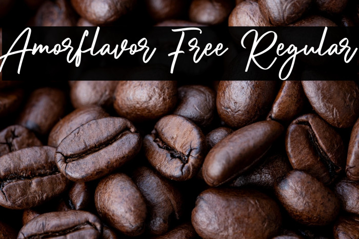 Amorflavor Free Regular Example 2