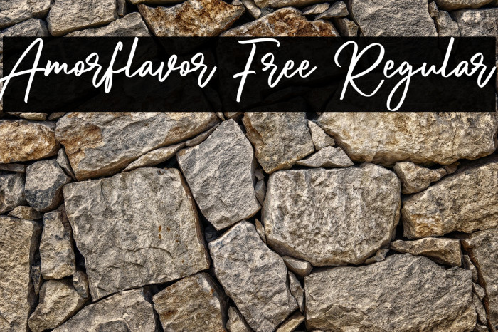 Amorflavor Free Regular Example 3