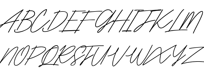 Amorisa Free Font OTHER CHARS