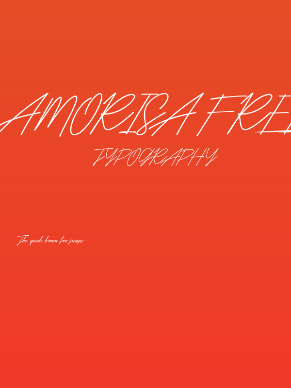 Amorisa Free Poster