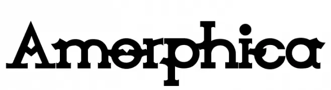 Amorphica  Скачать бесплатные шрифты