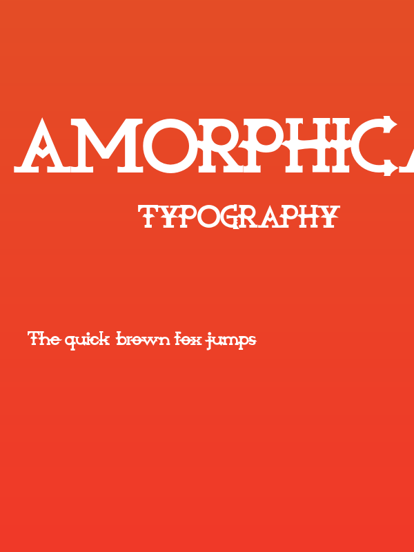 Amorphica Poster