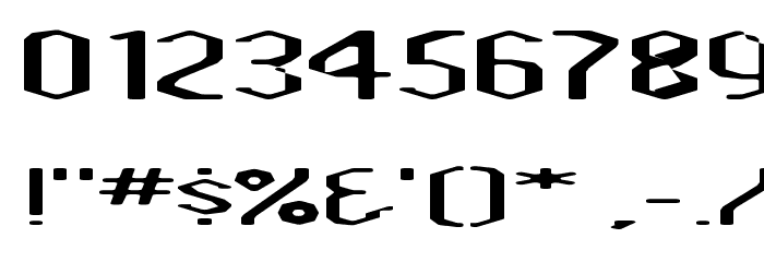 Amosis Technik Font OTHER CHARS
