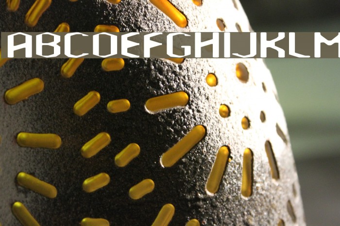 Amosis Technik Font examples