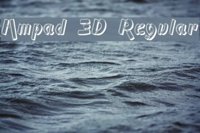 Ampad 3D Regular Example 1