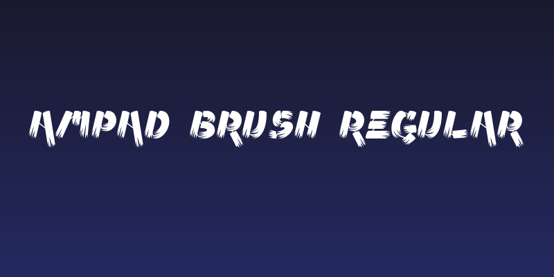 Ampad Brush Regular Social Header