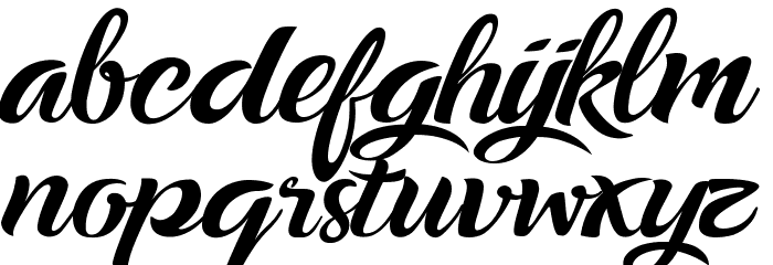 Ampera Regular Font LOWERCASE