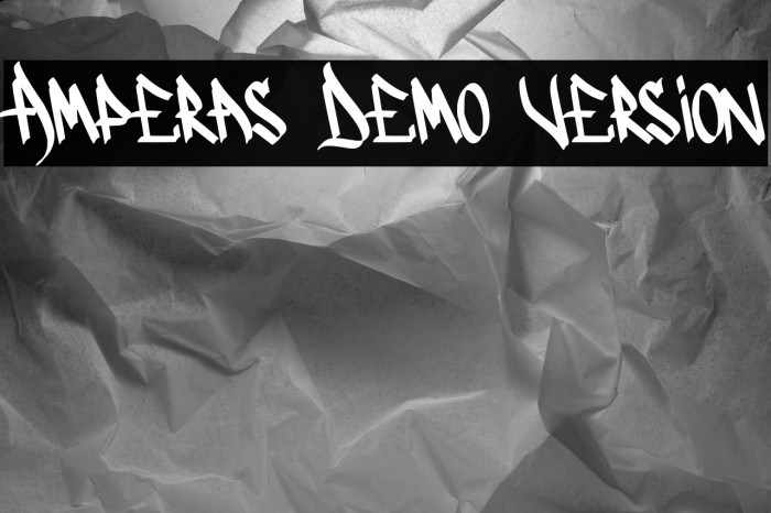 Amperas Demo Version Example 2