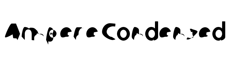 Ampere Condensed  नि: शुल्क फ़ॉन्ट्स डाउनलोड