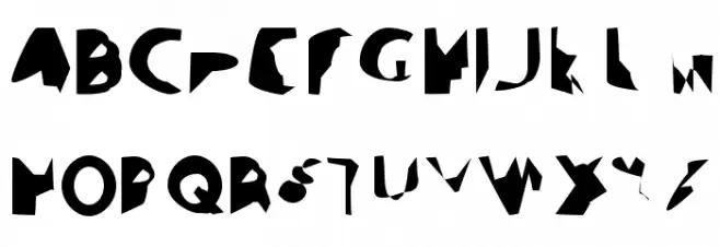 Ampere Condensed Polices MAJUSCULES