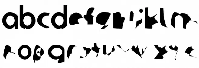 Ampere Condensed फ़ॉन्ट लोअरकेस