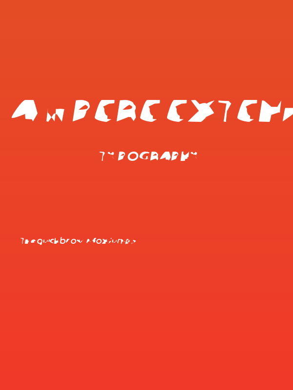 Ampere Extended Italic Poster