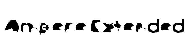 Ampere Extended  Скачать бесплатные шрифты