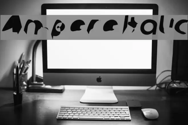 Ampere Italic Font examples