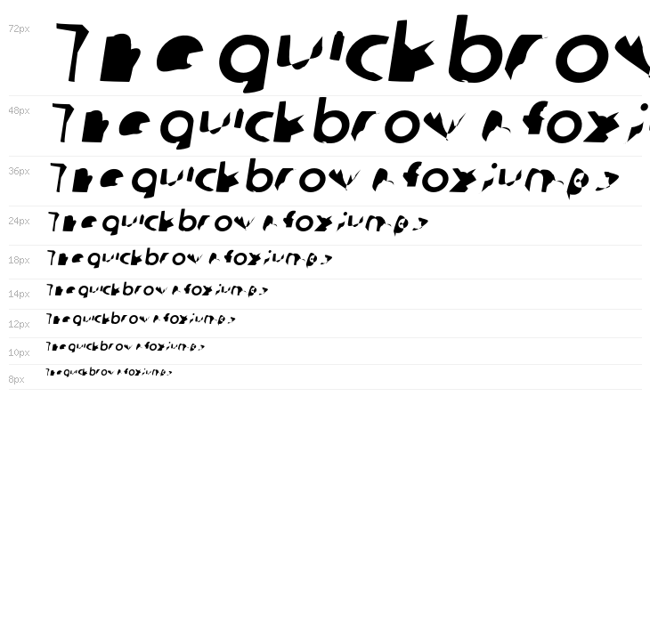 Ampere Italic Waterfall