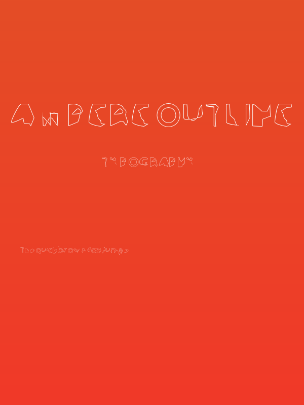 Ampere Outline Poster