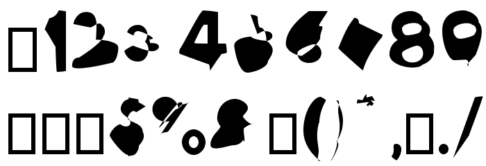 Ampere SmallCaps Condensed Font OTHER CHARS
