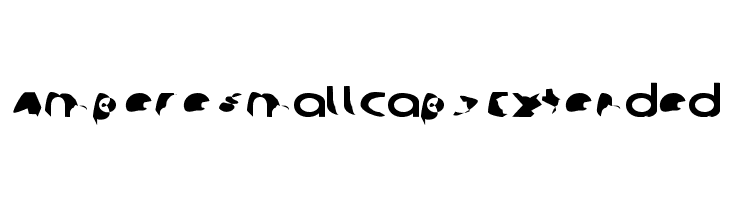 Ampere SmallCaps Extended  Descarca Fonturi Gratis