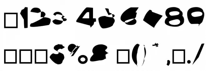 Ampere SmallCaps Extended Font OTHER CHARS