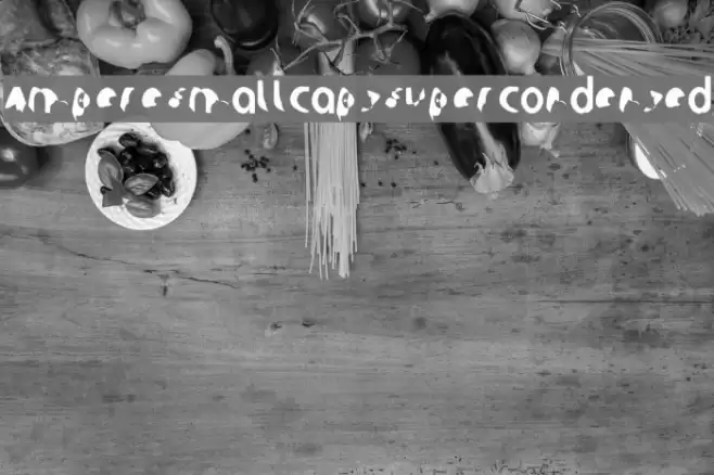 Ampere SmallCaps SuperCondensed Schriftart examples