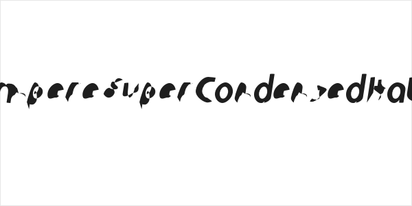 Ampere SuperCondensed Italic Logo