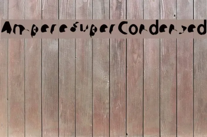 Ampere SuperCondensed Example 1