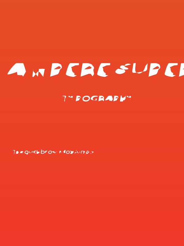 Ampere SuperExtended Italic Poster