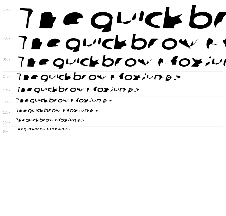 Ampere SuperExtended Italic Waterfall