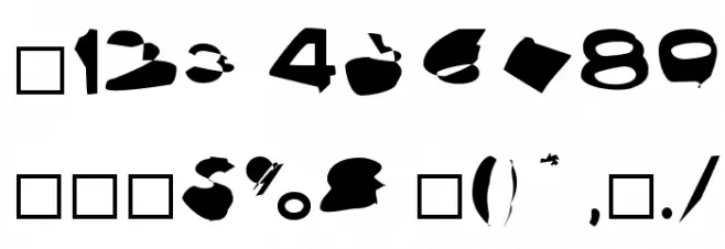 Ampere SuperExtended Font OTHER CHARS