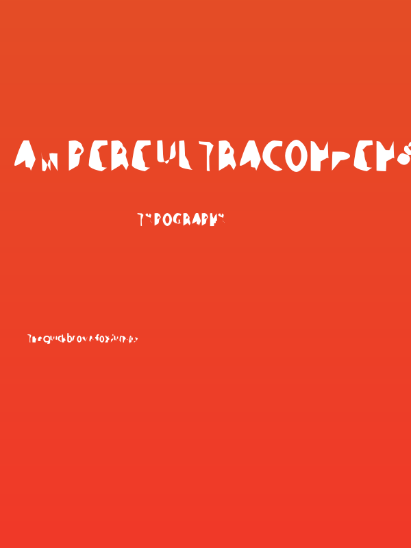 Ampere UltraCondensed Poster