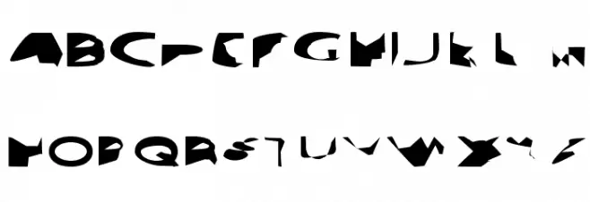 Ampere UltraExtended フォント 大文字
