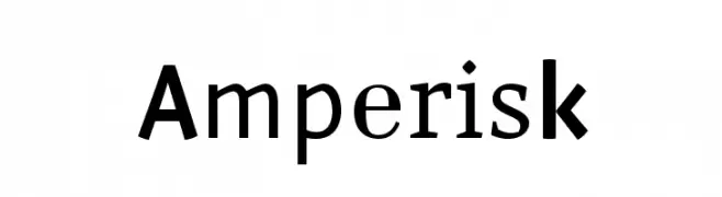 Amperisk  Скачать бесплатные шрифты